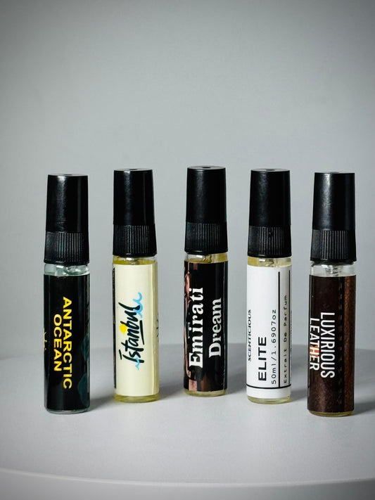 Elite perfumes tester set